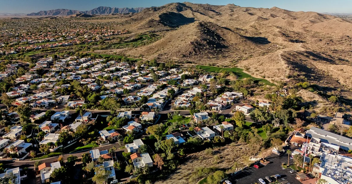 human settlement in Phoenix, Arizona, United States of America