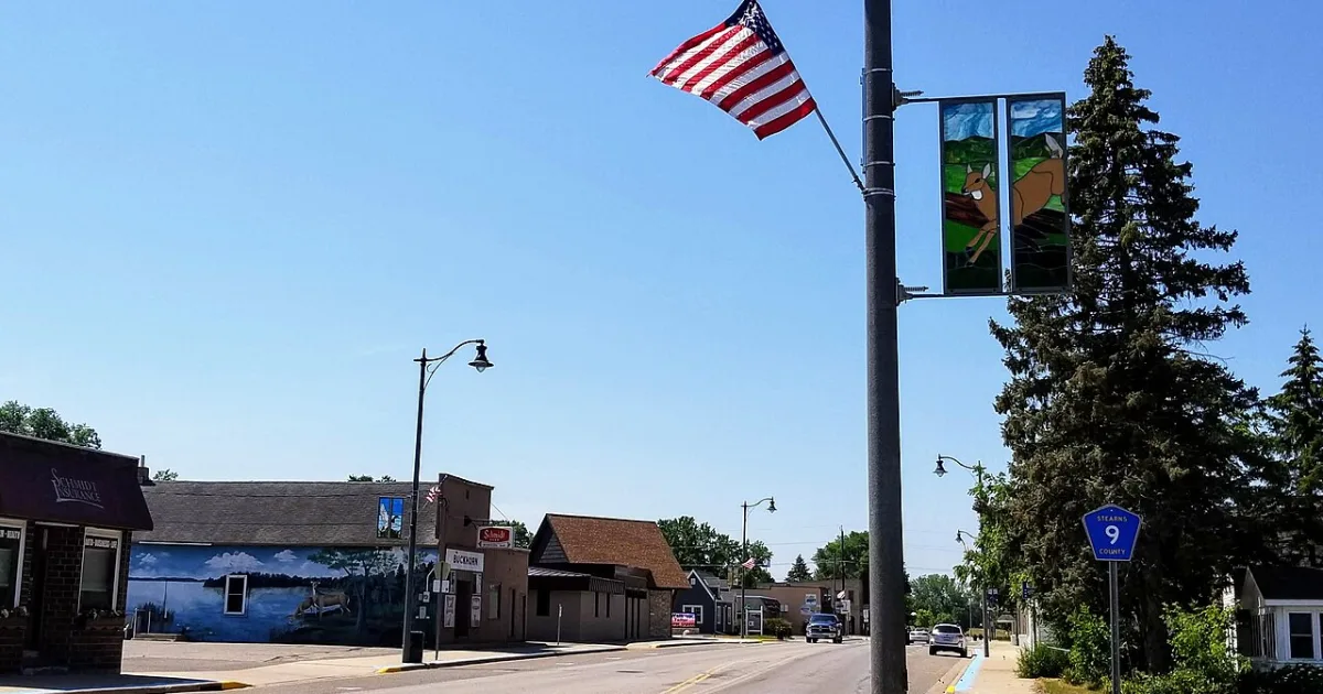 city in Stearns County, Minnesota, United States of America
