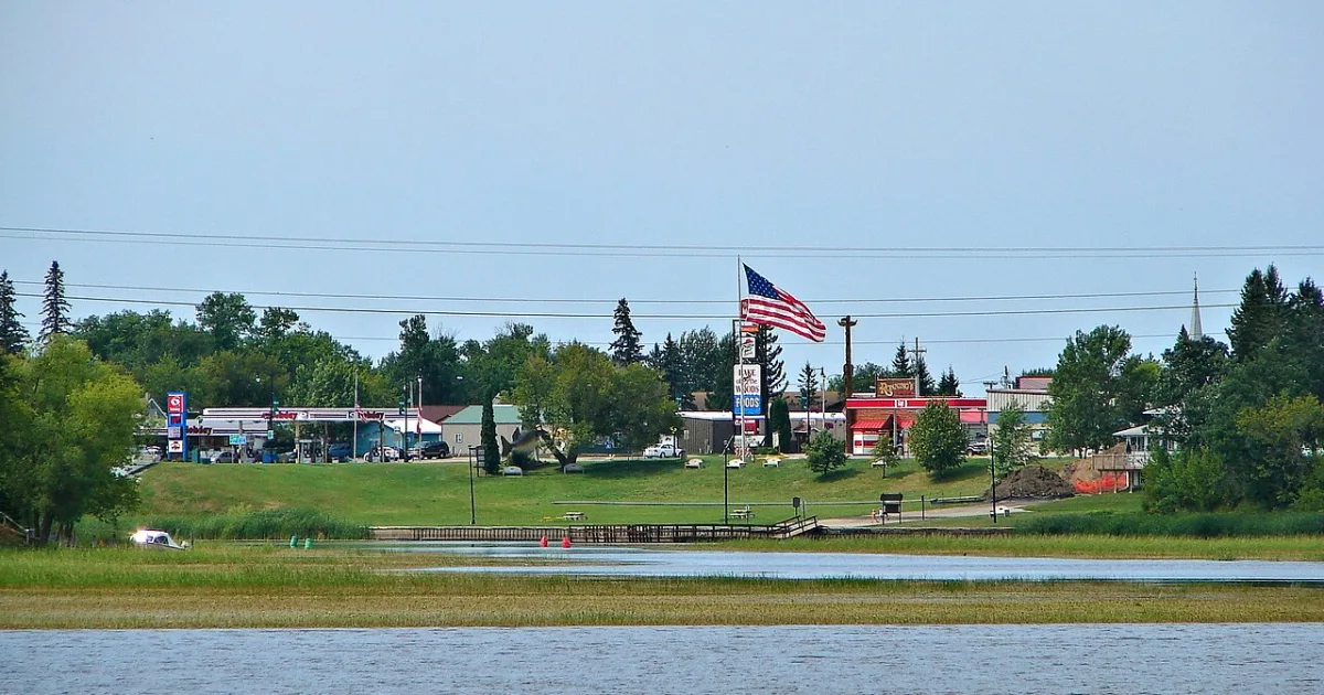 county seat of Lake of the Woods county, Minnesota, USA
