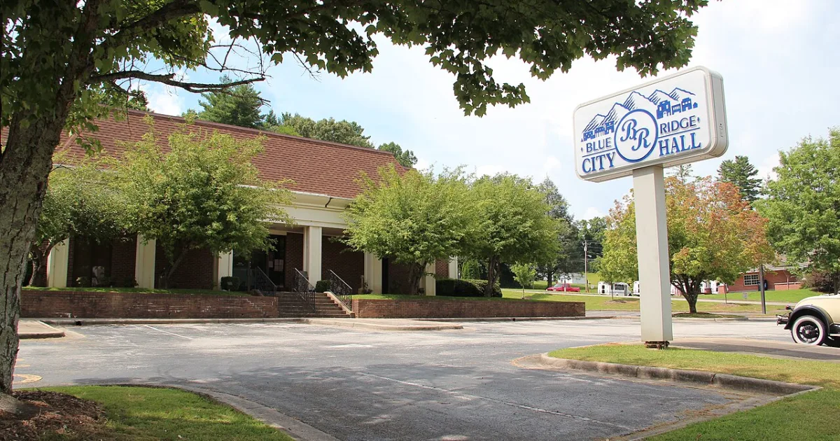 county seat in Fannin County, Georgia, USA