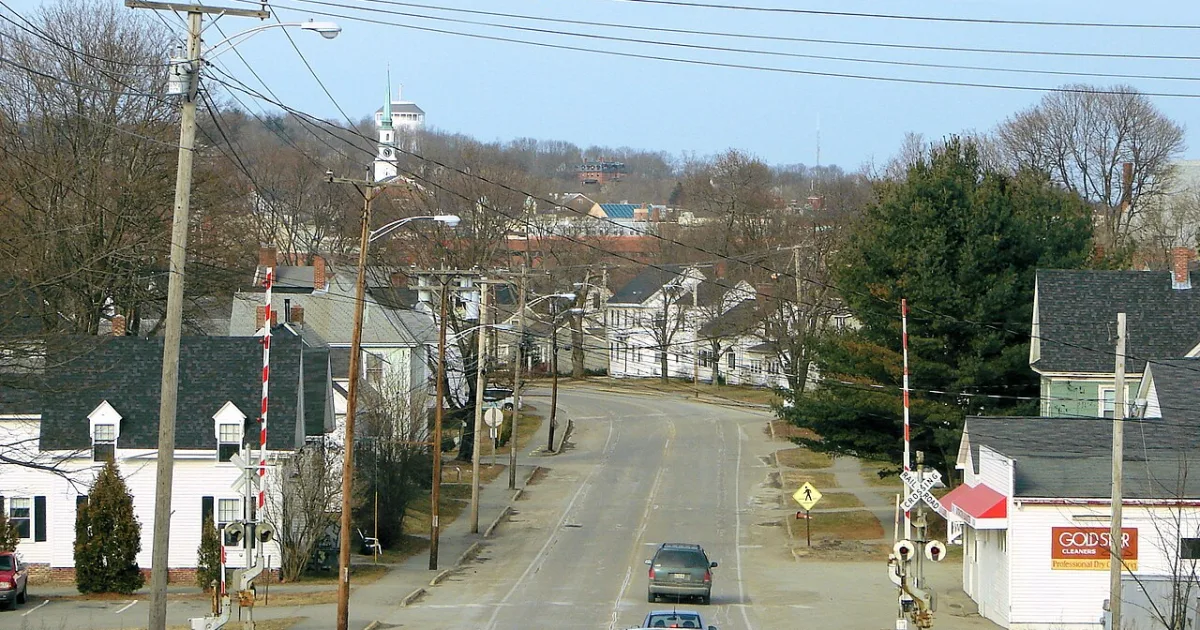 city in Maine, USA