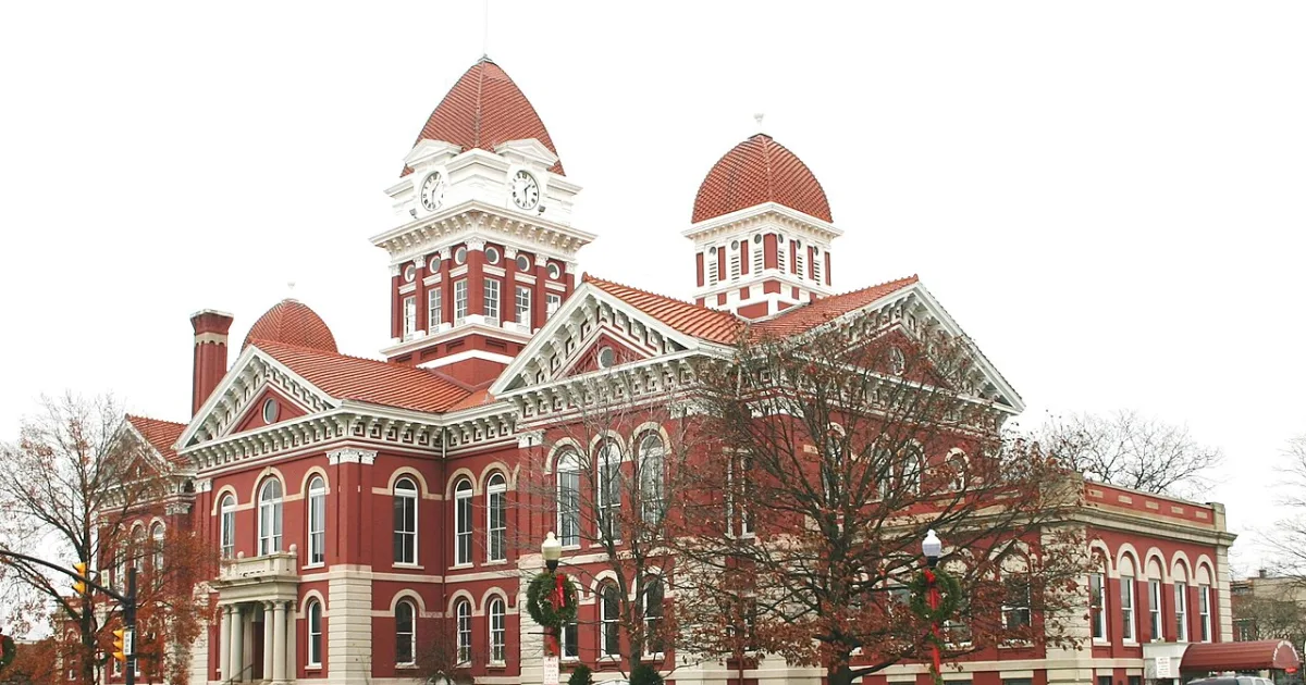 city in and the county seat of Lake County, Indiana, United States