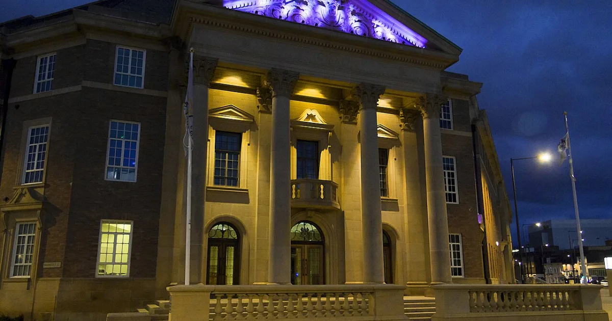 city in Derbyshire, in the East Midlands region of England