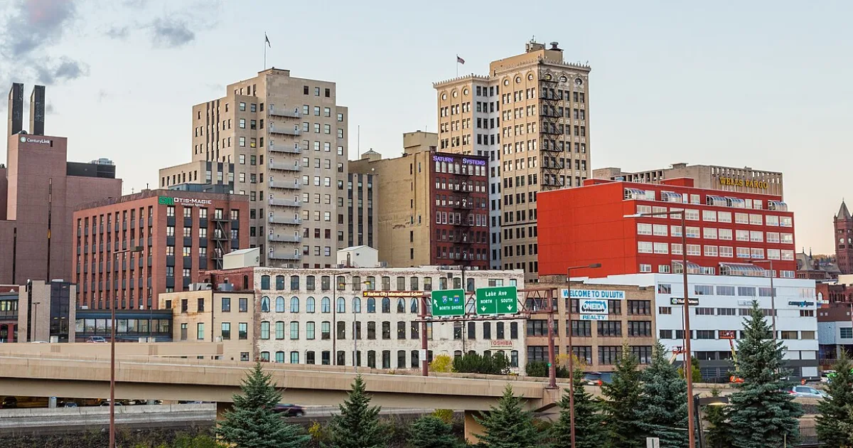 city in Minnesota, United States; county seat of St. Louis County