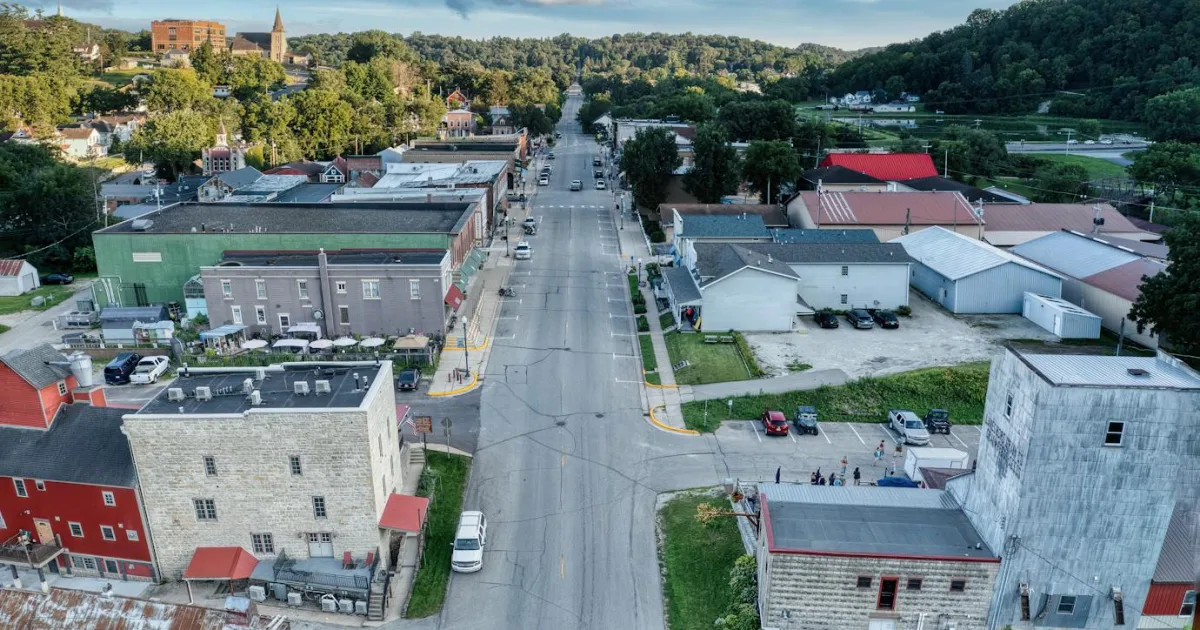 Downtown Evansdale, IA, IA