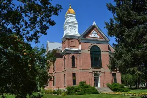 city in and county seat of Chouteau County, Montana, United States