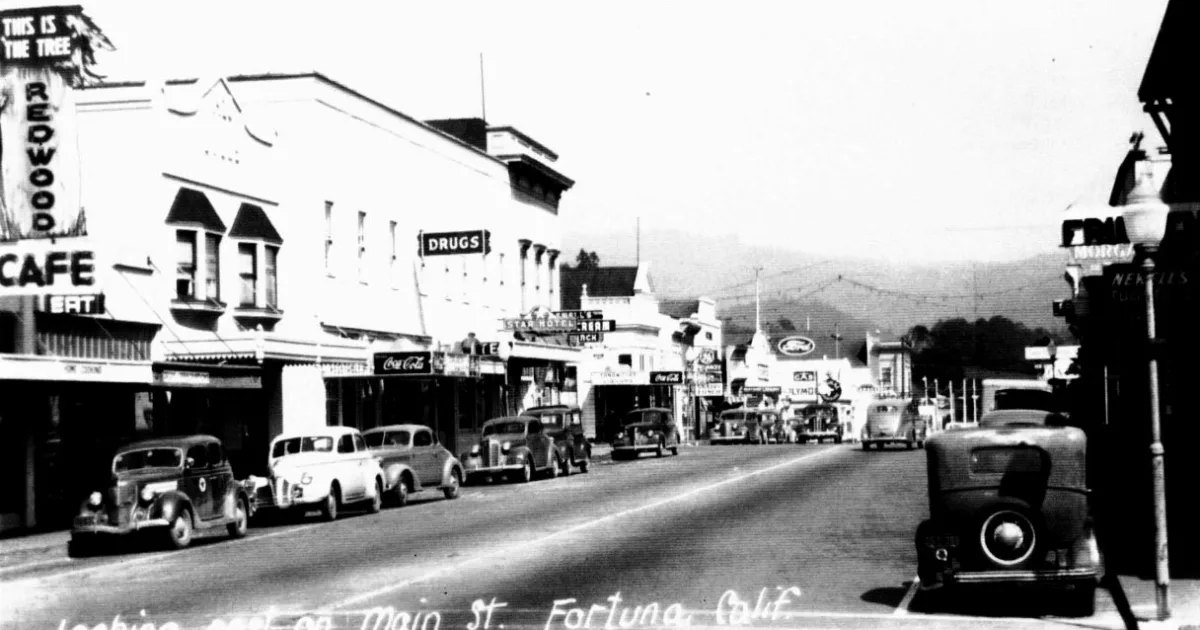 Downtown Fortuna, CA, CA