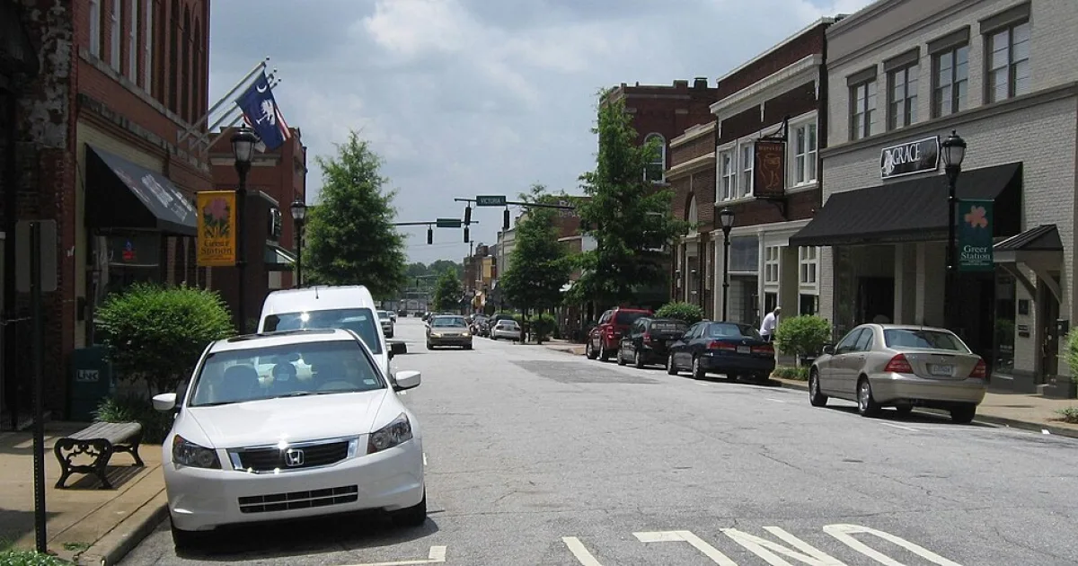 city in Greenville and Spartanburg counties in South Carolina, United States