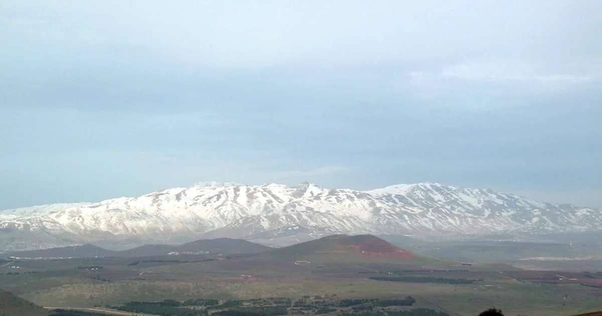 mountain range in Syria and Lebanon