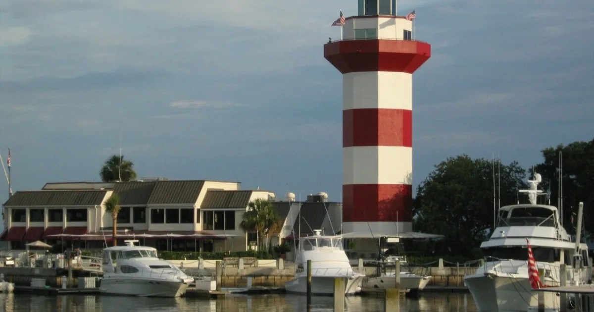 resort town in South Carolina, USA