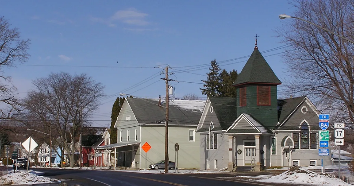 town in New York, United States
