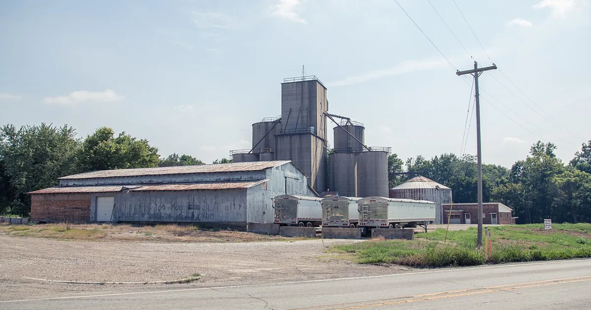 human settlement in Gibson County, Indiana, United States of America
