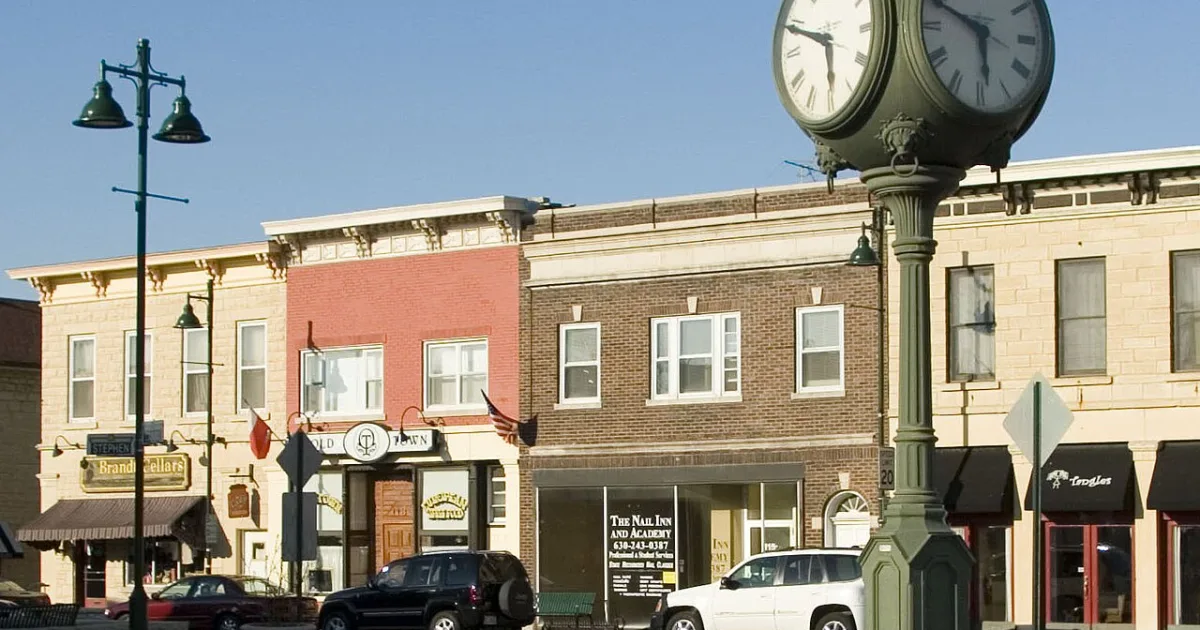 historic village spanning Cook, DuPage and Will Counties in the U.S. state of Illinois