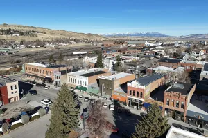 city and the county seat of Park County, Montana, United States