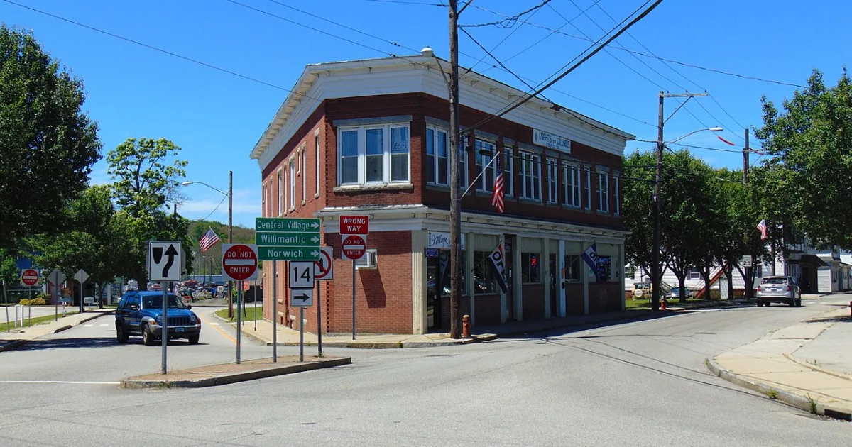 census designated place in the town of Plainfield, Connecticut, United States