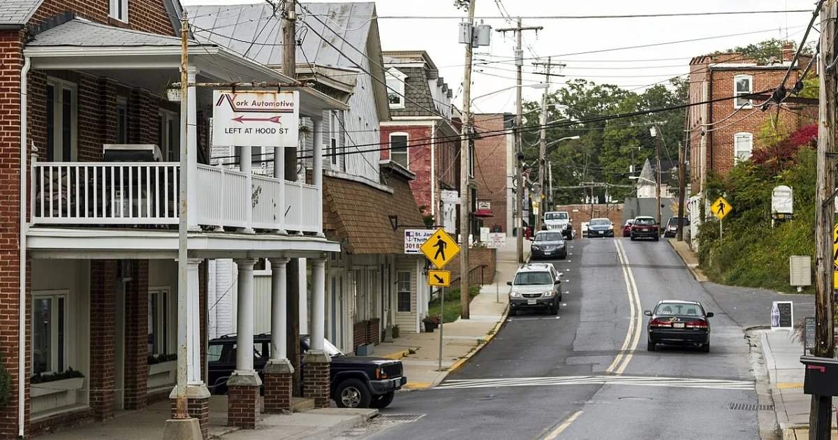 town in Carroll and Frederick Counties, Maryland, United States