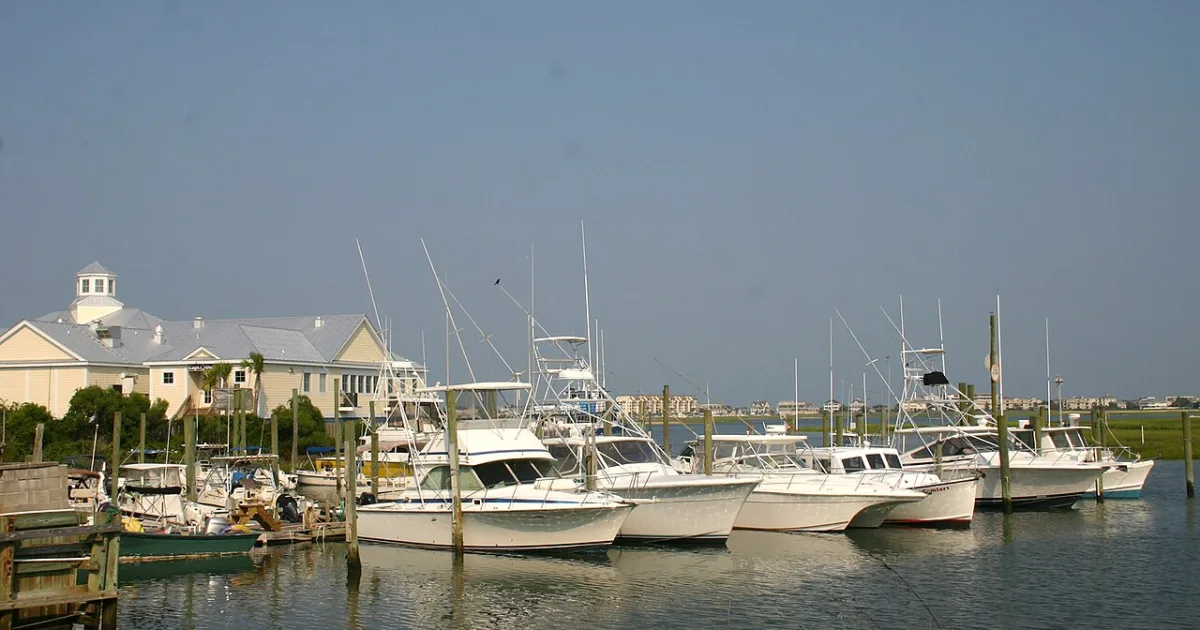 town in Georgetown County and Horry County, South Carolina, United States