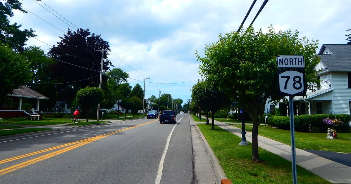 town in Niagara County, New York, United States of America