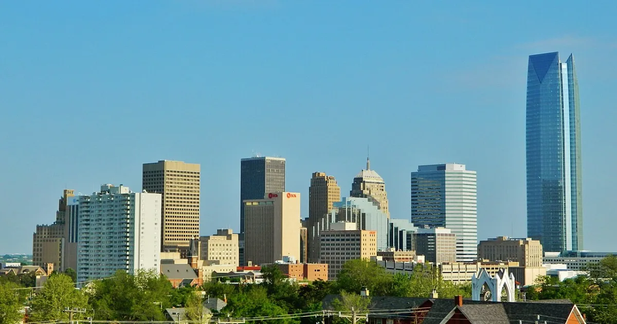 city and state capital of Oklahoma, United States