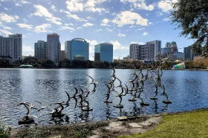 city in and county seat of Orange County, Florida, United States