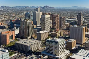 seat of Maricopa County, largest city in, and capital of, the State of Arizona, United States