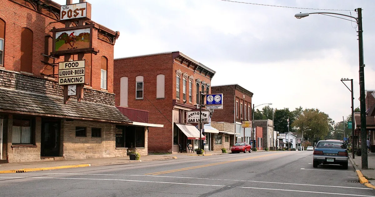 town in Kosciusko County, Indiana, United States