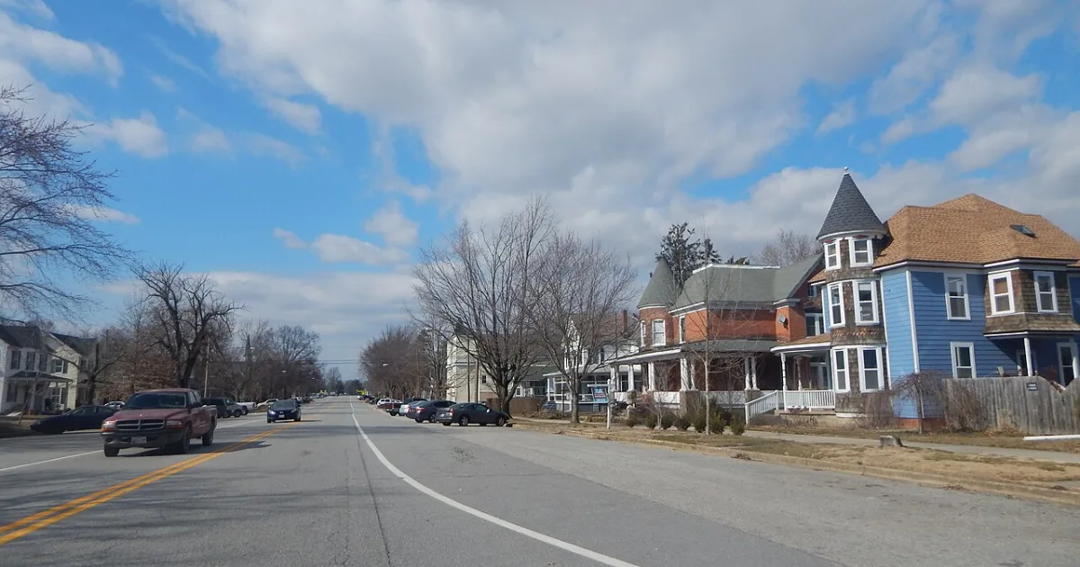 town in Maryland, United States