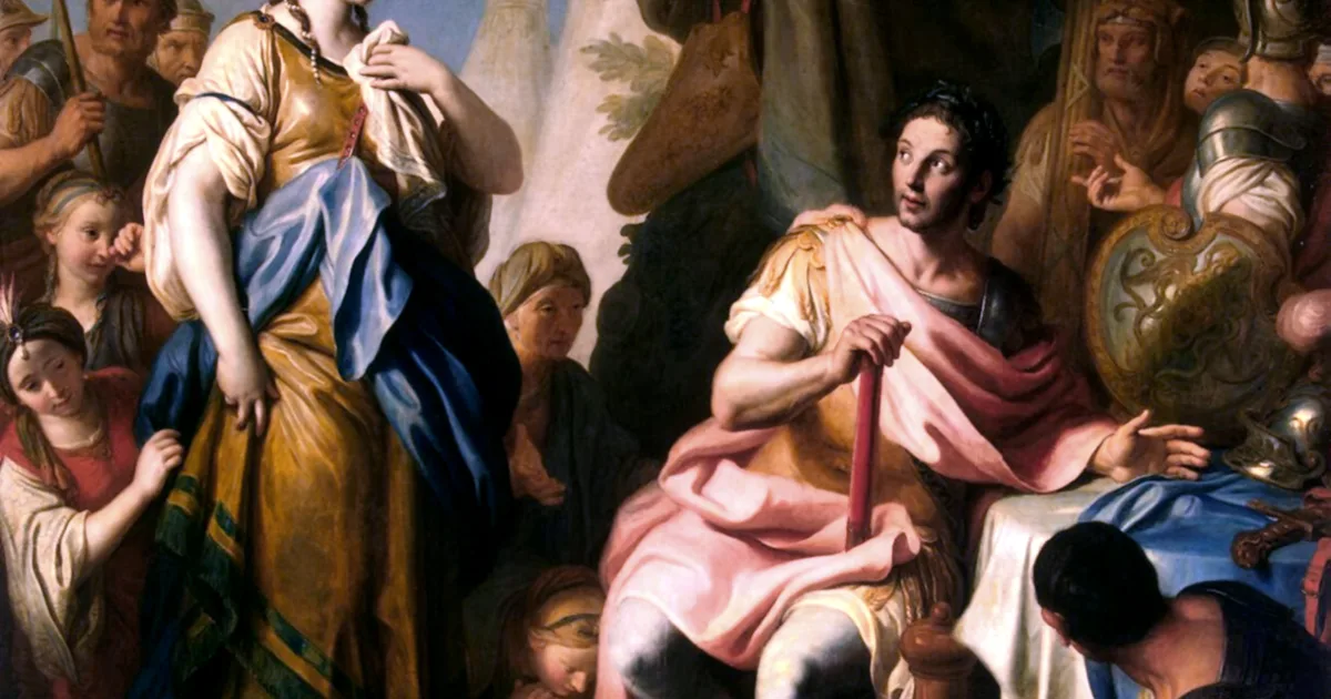 Bactrian princess and wife of Alexander the Great