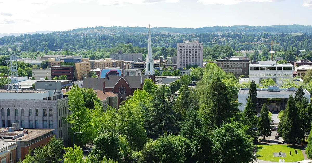 seat of Marion County, and capital of Oregon, USA