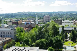 seat of Marion County, and capital of Oregon, USA