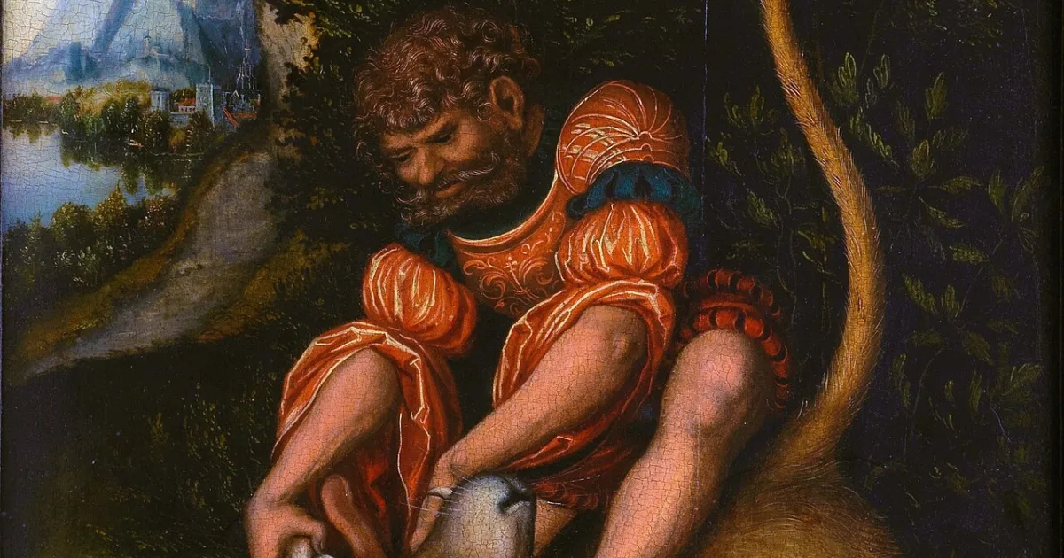 judge of ancient Israel, known for wielding supernatural strength (Judges)