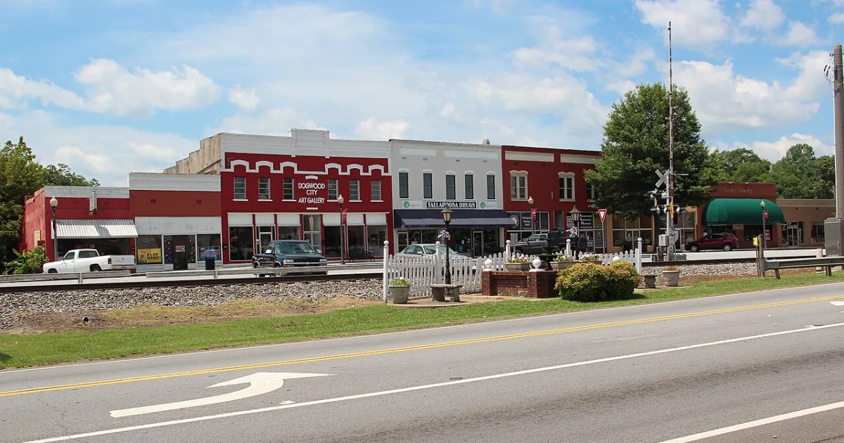 Downtown Tallapoosa, GA, GA