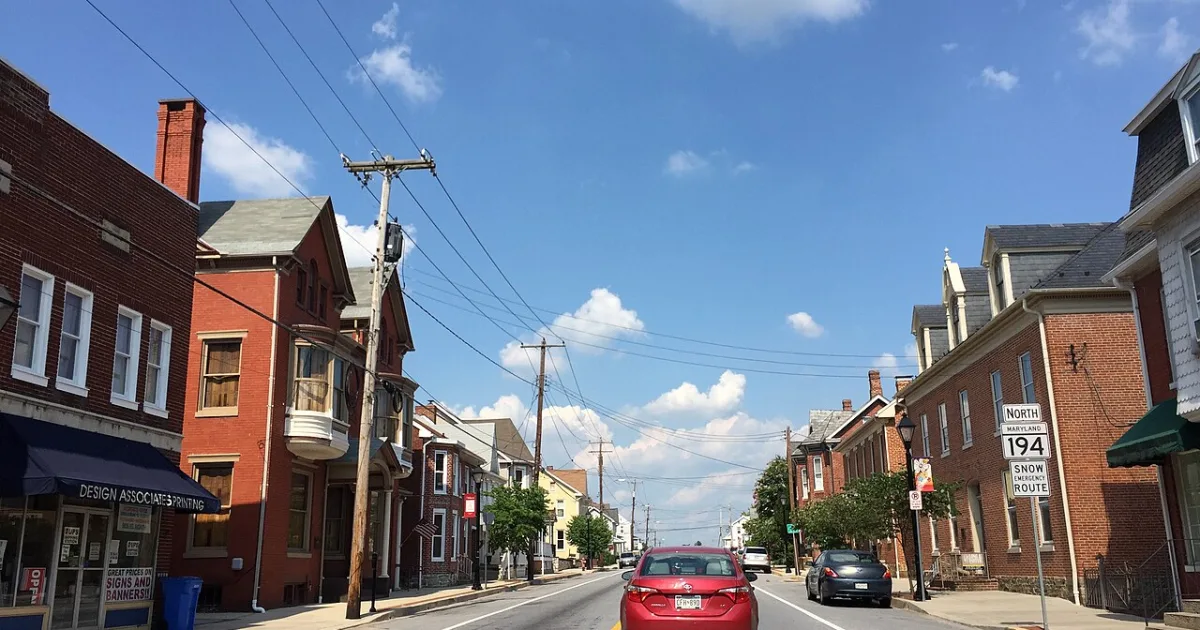 town in Carroll County, Maryland, United States