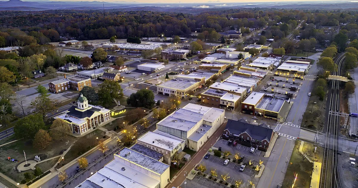 city in and the county seat of Stephens County, Georgia, United States