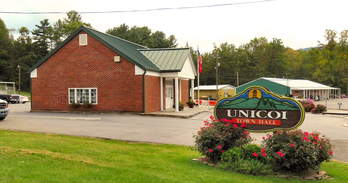 human settlement in Unicoi County, Tennessee, United States of America