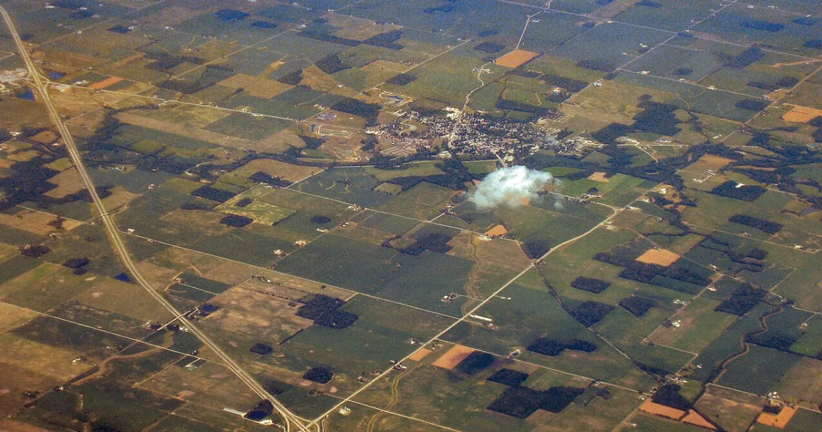town in Huntington County, Indiana, United States of America