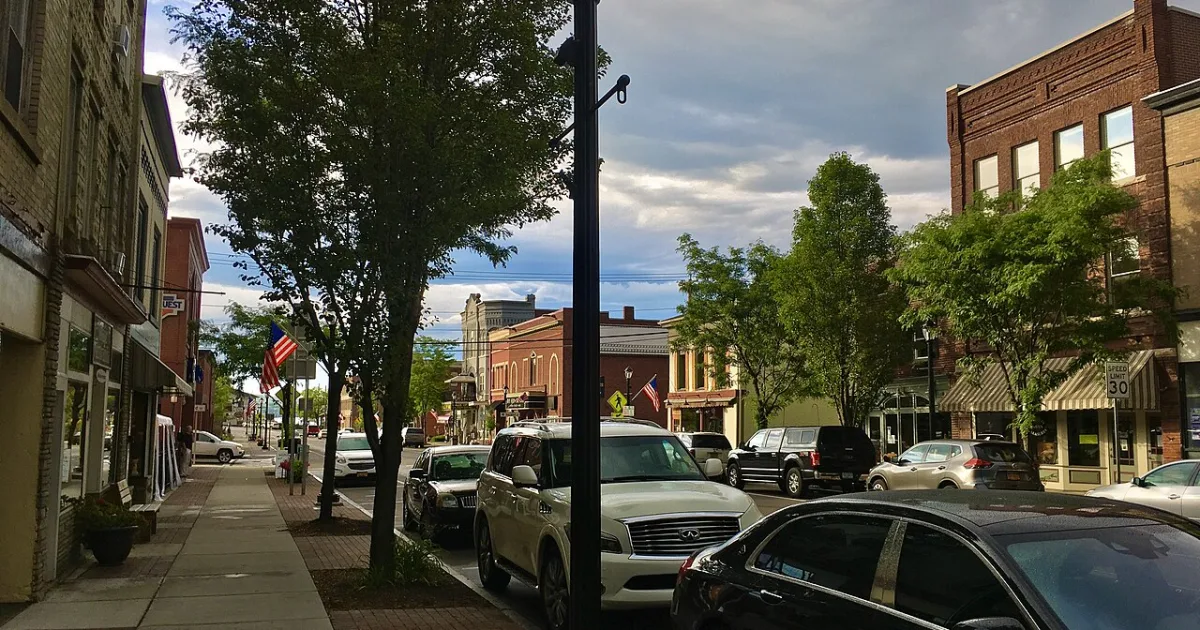 Village and CDP in New York, US