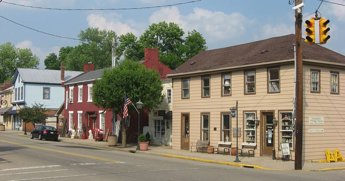 human settlement in Wayne Township, Warren County, Ohio, United States of America