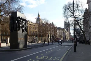 road in the City of Westminster, in central London