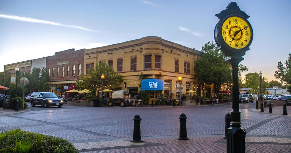 town in Yolo County, California