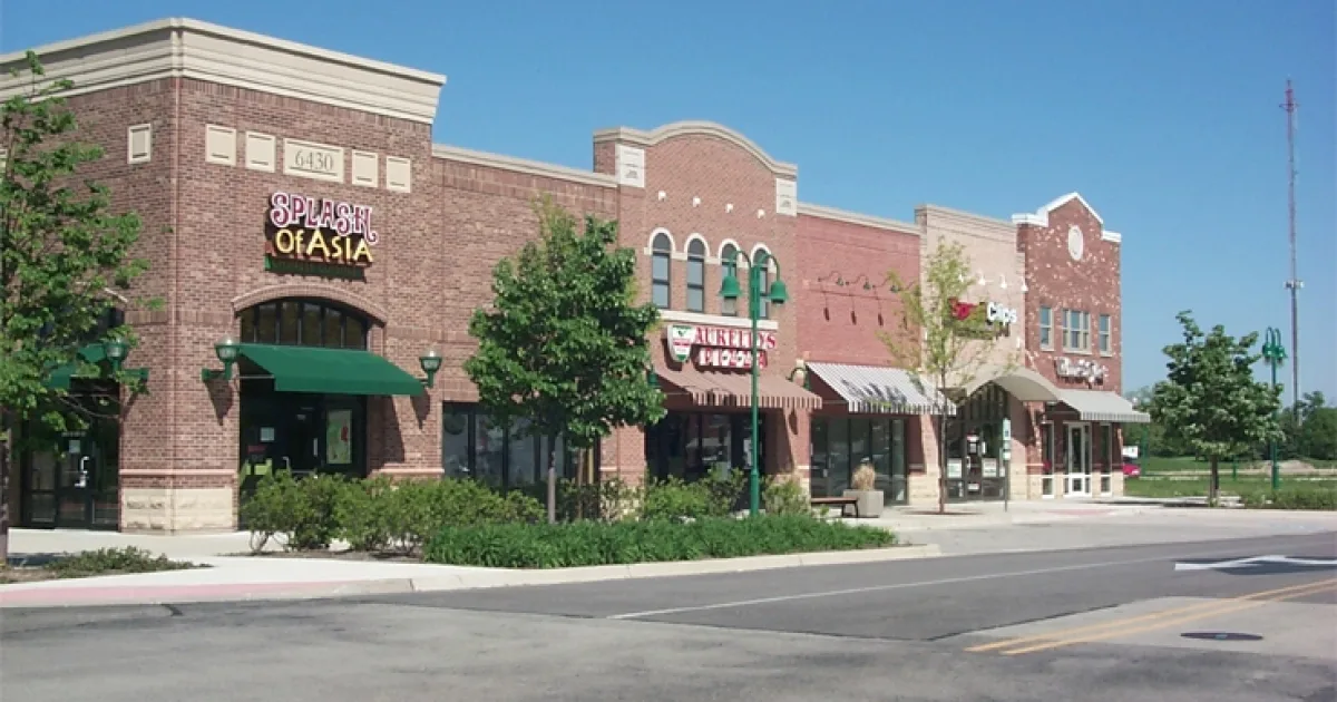 suburb of Chicago in Illinois, USA